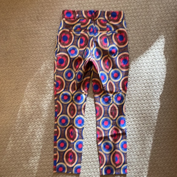 Anthropologie “essential slim” ankle pants, multicolor print, 2. - Picture 2 of 7